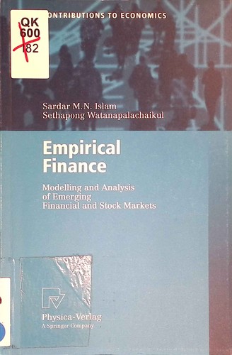 Empirical finance modelling - finance:,