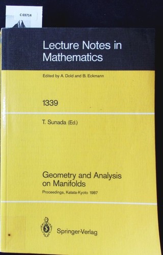 Geometry and analysis - , on
