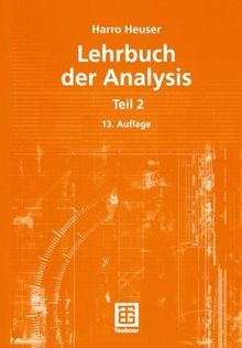 Lehrbuch der analysis - lehrbuch,