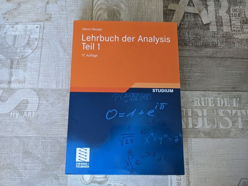 Lehrbuch der analysis teil - lehrbuch,