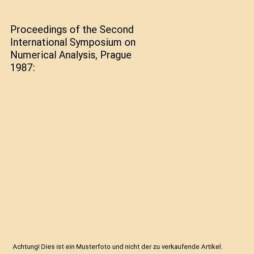 Proceedings the second - proceedings,