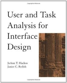 User interface task analysis - interface,