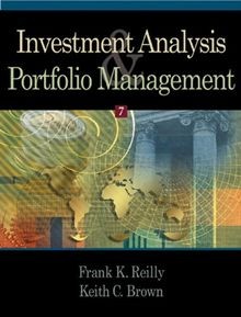 Investment analysis and - investment,
