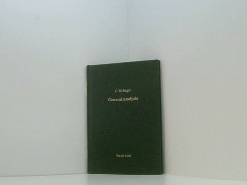 General analysis buch - general, verlag