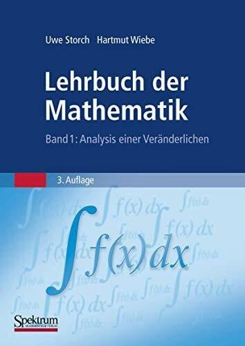 Lehrbuch der mathematik band - mathematik,,