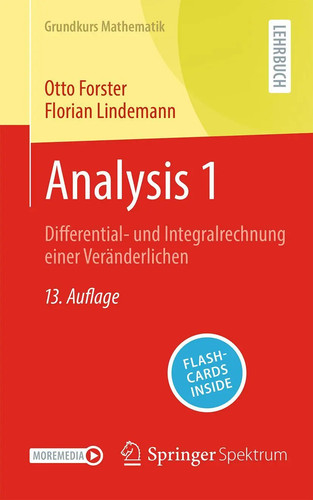 Analysis differential und - 1, |