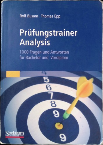 Prüfungstrainer analysis - prüfungstrainer,