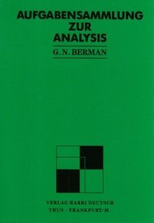 Aufgabensammlung zur analysis - aufgabensammlung,