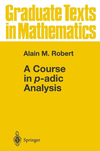 Course adic analysis - p-adic,