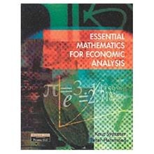 Essential mathematics for - essential,