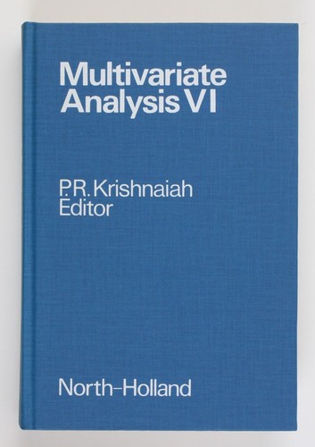 Multivariate analysis 6th - analysis:,