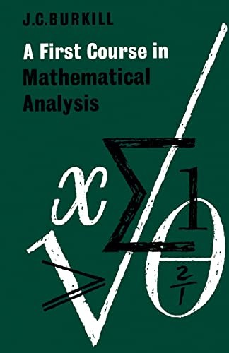 First course mathematical - a, in