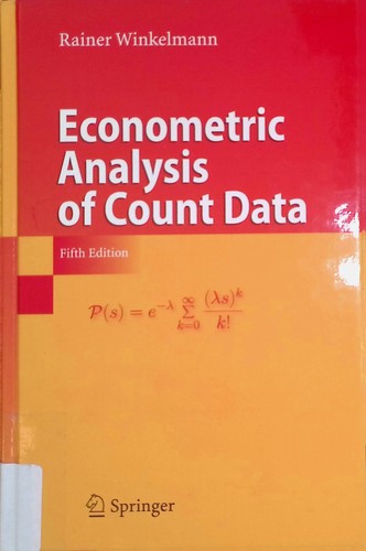 Econometric analysis count - econometric,