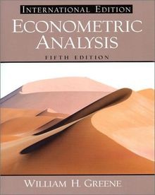Econometric analysis von - econometric,