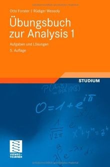 übungsbuch zur analysis - analysis, 1