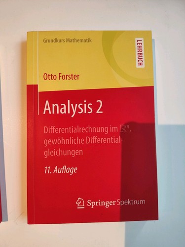Analysis otto forster - analysis,