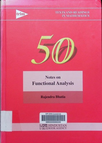 Notes functional - 50, on