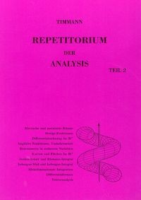 Repetitorium der analysis - der,