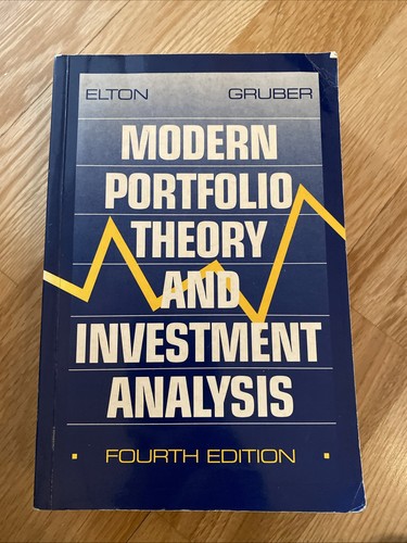 Modern portfolio theory and - modern,