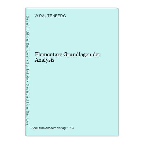 Elementare grundlagen der - grundlagen,