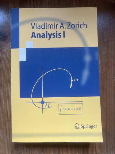 Analysis zorich - 1,