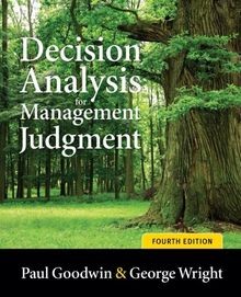 Decision analysis for - decision,