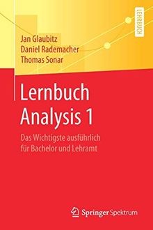 Lernbuch analysis das - analysis,