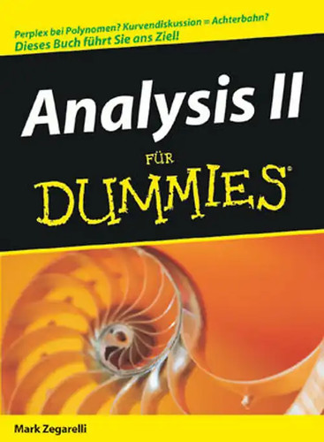 Analysis für dummies - analysis, ii