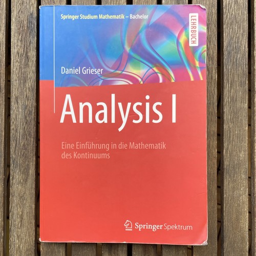 Analysis von daniel grieser - i,