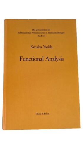 Functional analysis kôsaku - analysis,