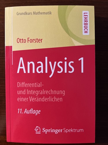 Analysis differential und - analysis, 1