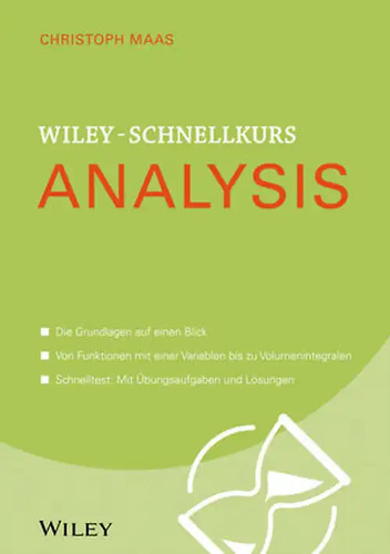 Wiley schnellkurs analysis - wiley-schnellkurs,